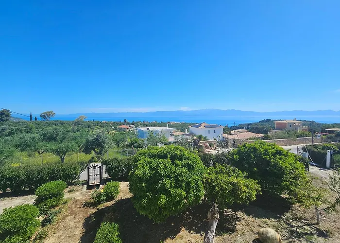 Vakantiehuis Vista Koroni - Sea View Apartment Over Olive Grove And Mountains Koróni